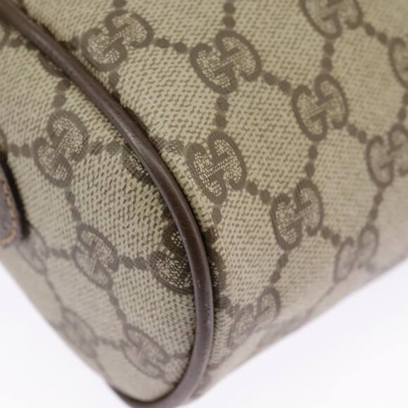 GUCCI GG Supreme Web Sherry Line Shoulder Bag Pvc Beige 56 02 088 - Picture 15 of 16